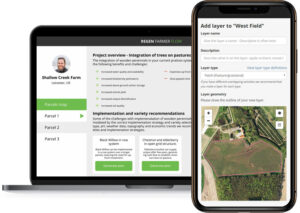 regenerative agriculture and agroforestry management app
